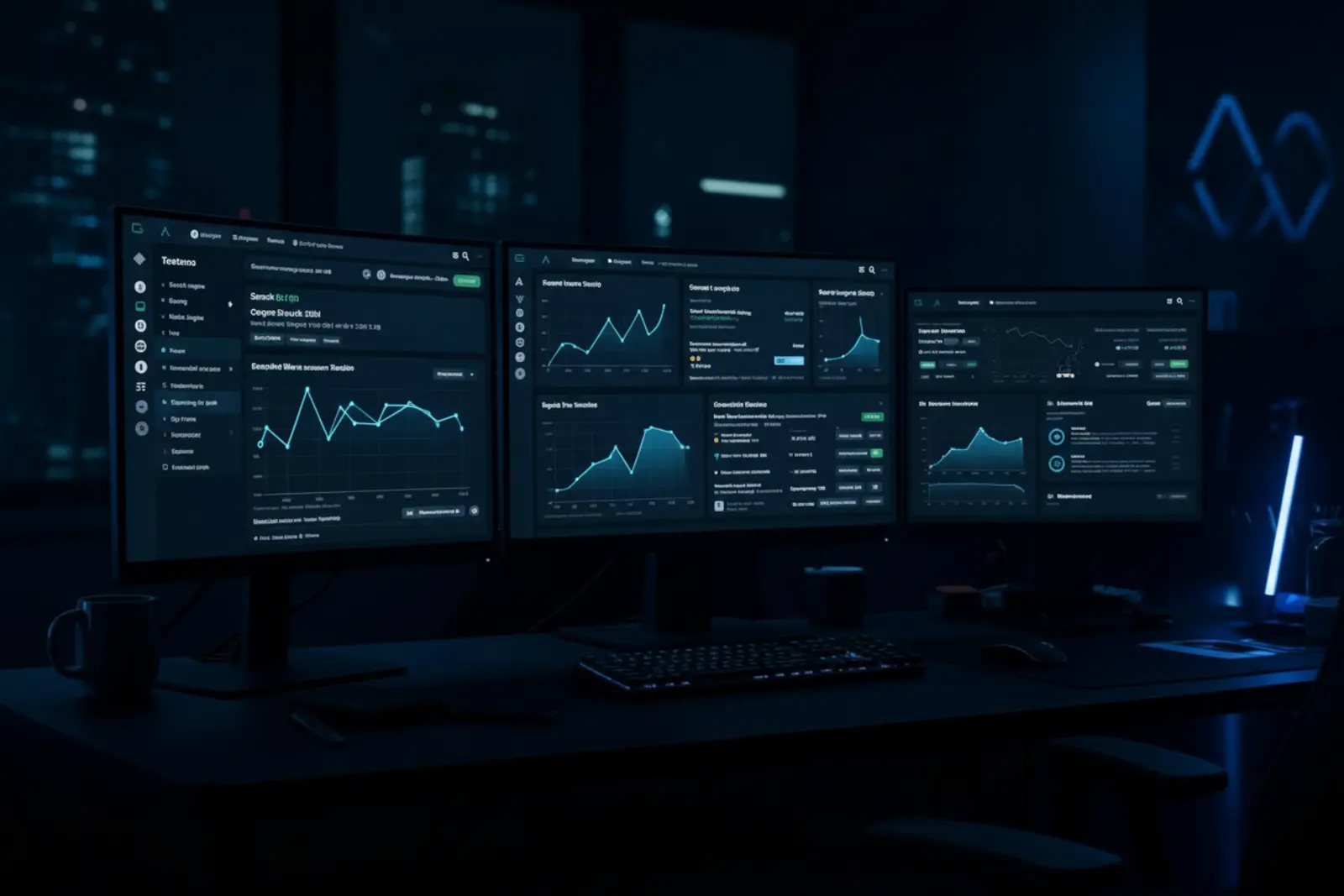 Local SEO analytics dashboard