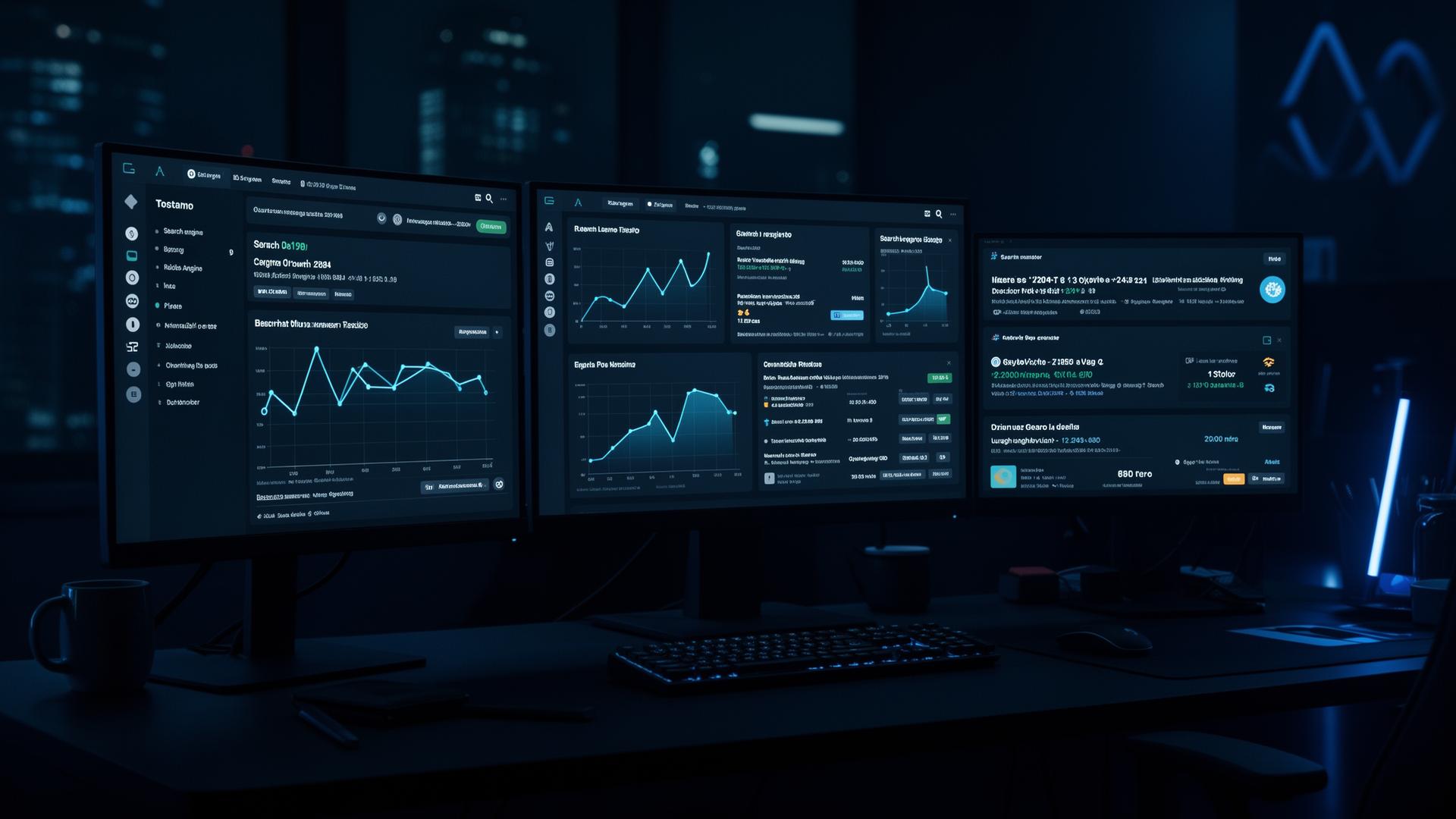 Local SEO analytics dashboard